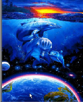 クリスチャン・リース・ラッセン作 Sea Flight 89/γγγ) クリスチャン