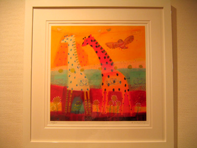 カレンホイプティング 幻のキリン 原画 カレンホイプティング幻の