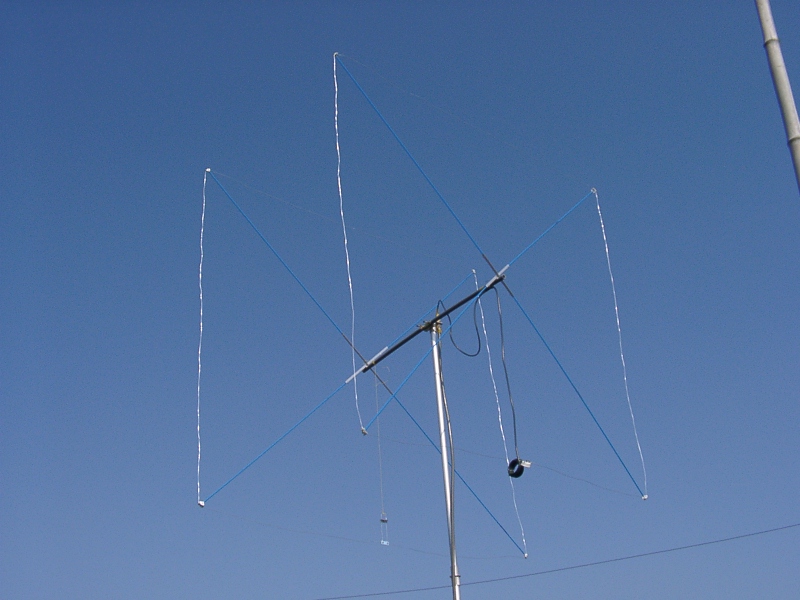 50Mhz 2エレキュビカルクワッドアンテナの製作（その3） : 埼玉の空より