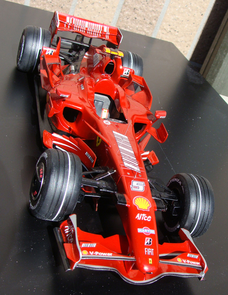 フジミ1/20フェラーリF2007 PIT CREW フジミ フェラーリ F2007