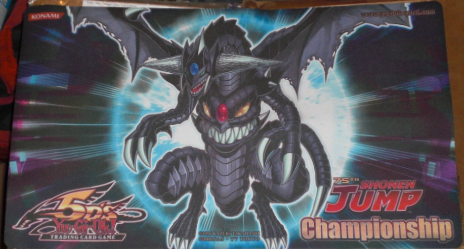 遊戯王 公式プレイマット 2009 ダークエンド・ドラゴン 遊戯王 公式