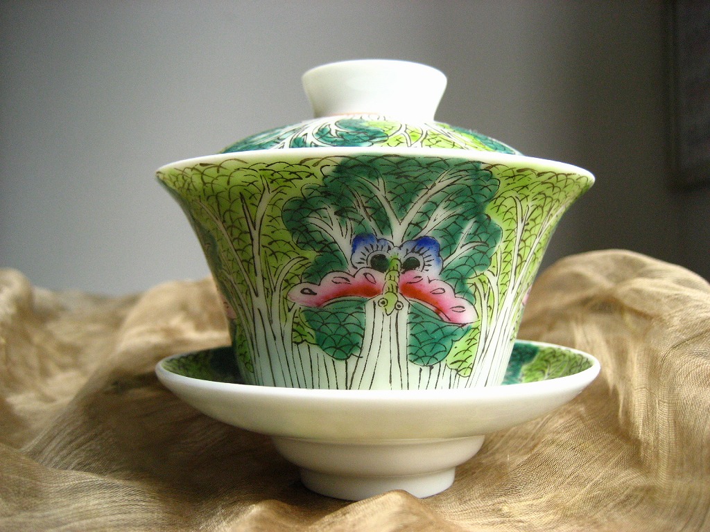 4枚セット 中国 玩玉 蛍 小皿 豆皿 金彩 赤絵 景徳鎮 希少珍品】中国