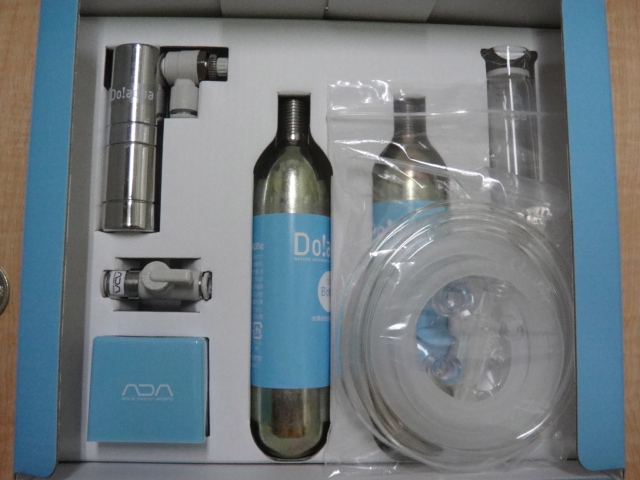 ぽんちん Do!aqua CO2ボンベセットとガラス器具＋おまけ ぽんちん様