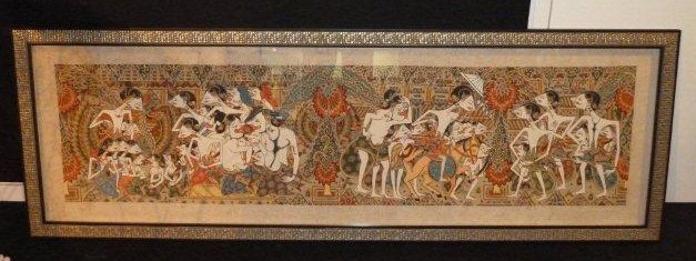 バリ島カマサンなどの伝統樹皮紙絵画復活へ : PHILIA