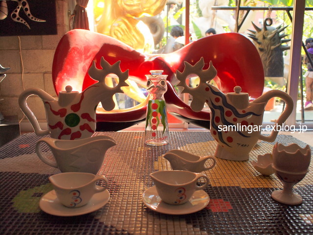 希少品】大阪万博 太陽の顔 陶器製 オブジェセット 岡本太郎 限定品 希少