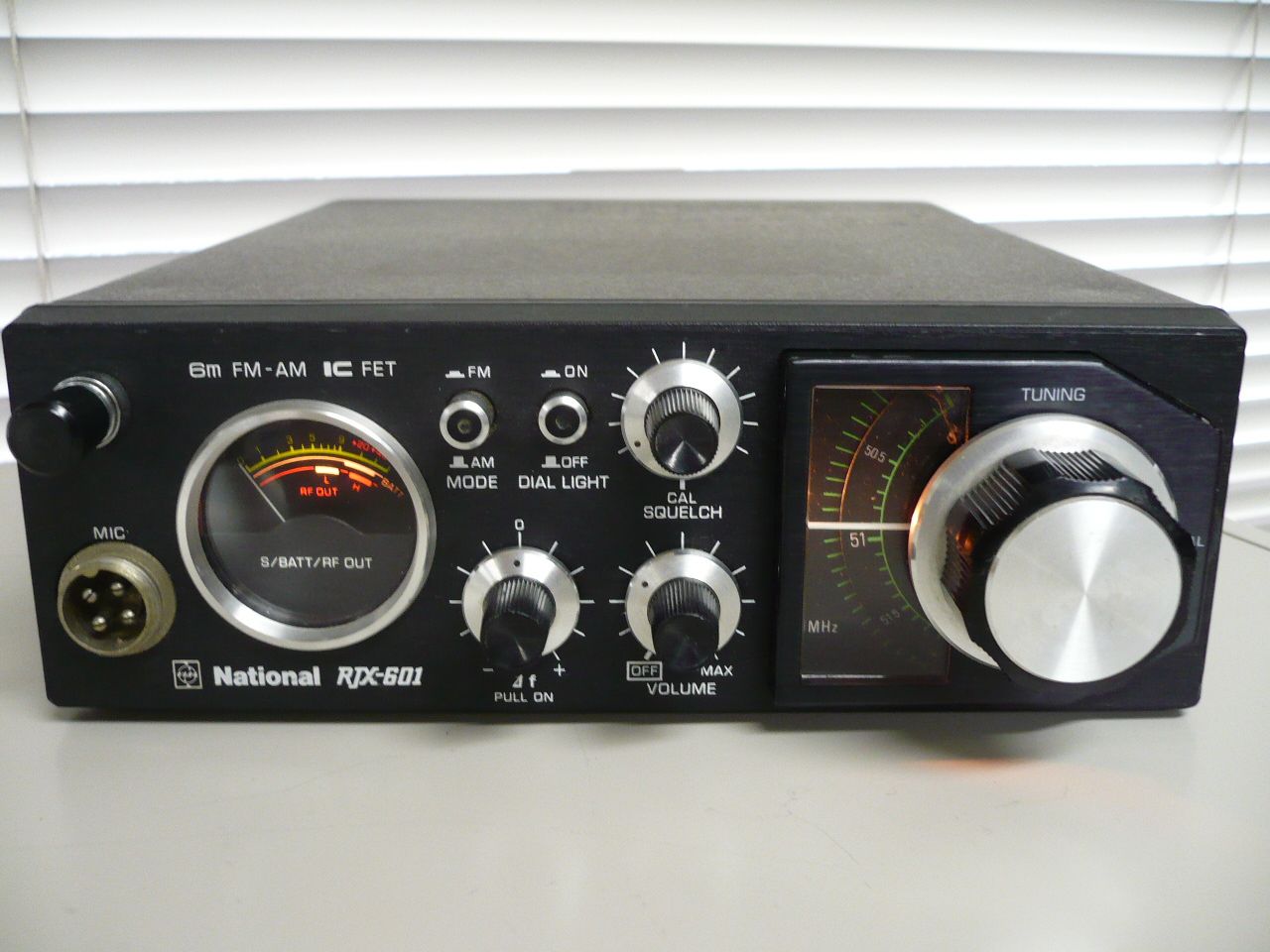 National RJX-601 AM/FM 50MHZ トランシーバー 【公式通販】