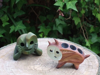 岡本太郎 犬の植木鉢 午後の日 ミニチュア : 志乃's スローライフ通信