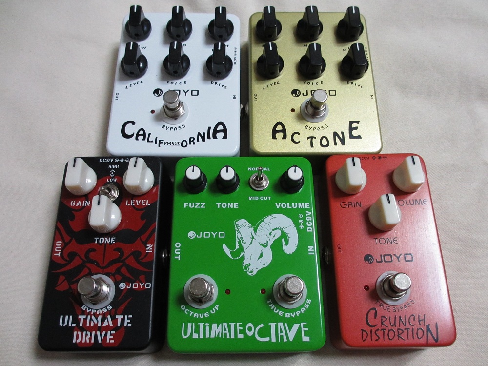 JOYO歪みエフェクター検証～後編～ : 【○八】マルハチBlog