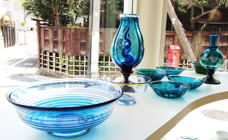 吹きガラス名作家 舩木倭帆作 アイスクリーム・デザートカップ 3個