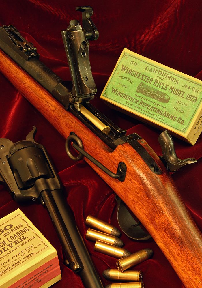 カービンライフル アンティーク銃 タナカ m1873 トラップドア モデル