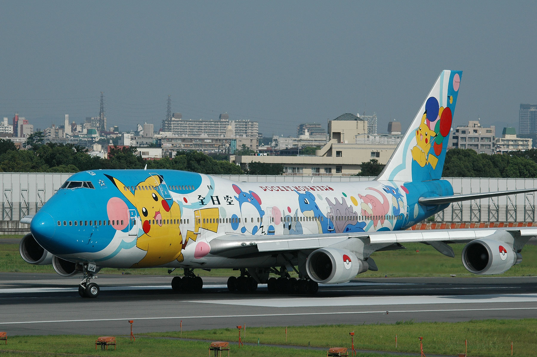 ANA ポケモンジェット 1999 Boeing 747-400 1/200 1/500 B747-400 ANA