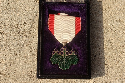 勲七等青色桐葉章 : 難波一族