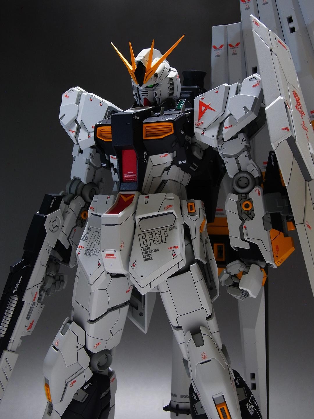 エントリーNo： C01 Ken16wさん MGνガンダム Ver.Ka : ガンプラ改造製作