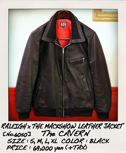 RALEIGH Design x THE MACKSHOW” LEATHER JACKET「The CAVERN