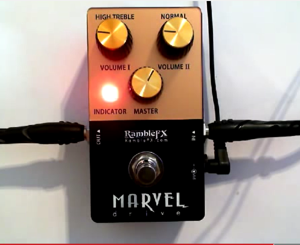 HMPF製 Ramble FX Marvel Drive V3 クローン 自作Ramble FX Marvel