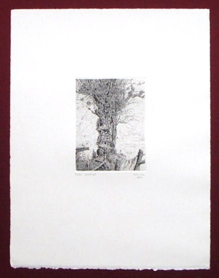 フィリップ・モーリッツの銅版画「L'Anachorète」（1984）&「Vérole