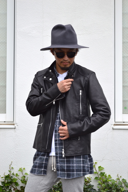 nonnative - BIKER BLOUSON COW LEATHER. : UNDERPASS・・・Having fun!!!