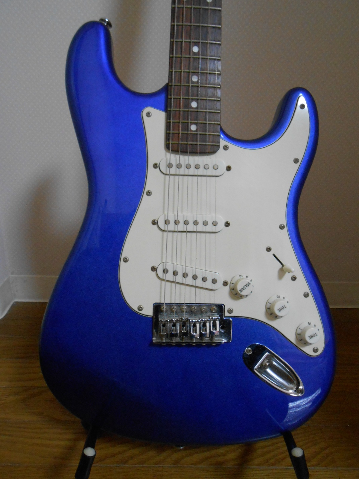 美品◎Mavis ストラトキャスター ブルーメタリック メイビス Mavis