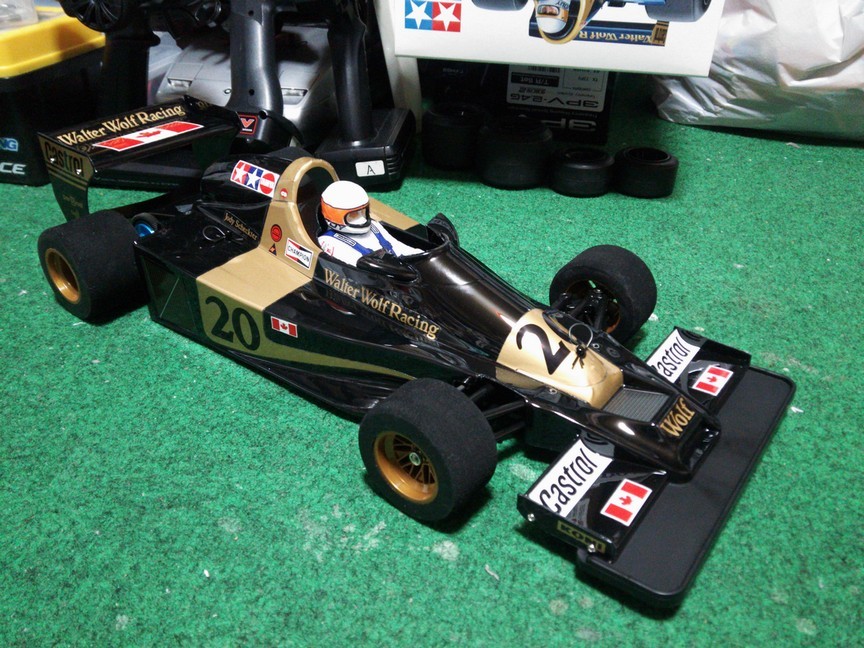 ◉ 新品 未組立 タミヤ ウルフWR1キット F104Wシャーシ TAMIYA Wolf
