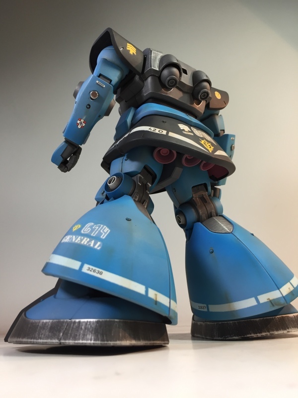 ドム ランバラル専用機 ガトリングキャノン装備 モビルスーツ