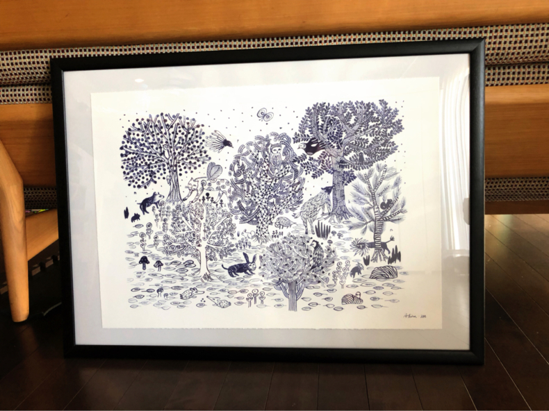 ミナペルホネンimagineポスター : Work-life with Children