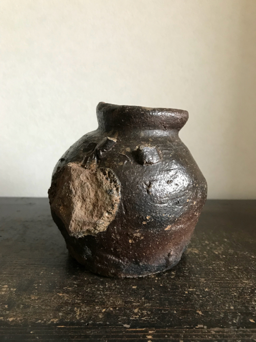 越前お歯黒壺〜鎌倉古美術展に : 骨董うまこし