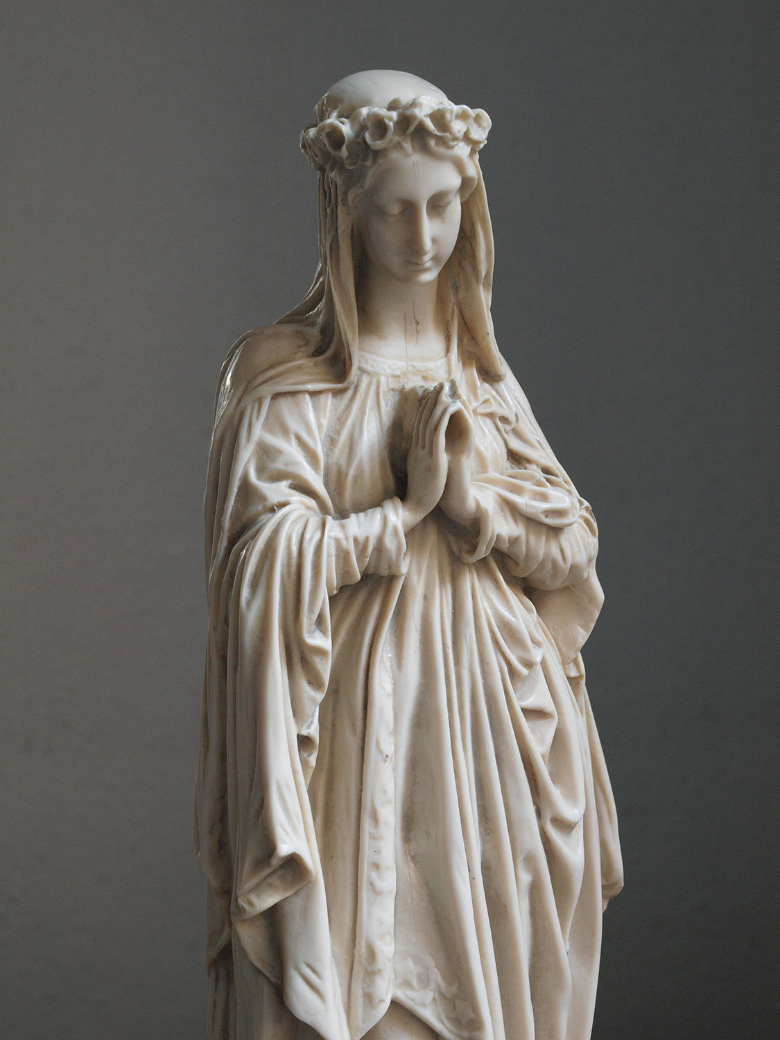 classic.select白い聖母像 52cm聖心の聖母マリア/K147 classic.select