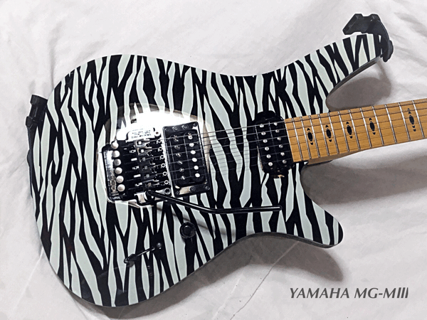 YAMAHA MG-MIII B'z松本 ゼブラ柄 Yamaha ヤマハ MG-MIII ゼブラ柄 TAK松本