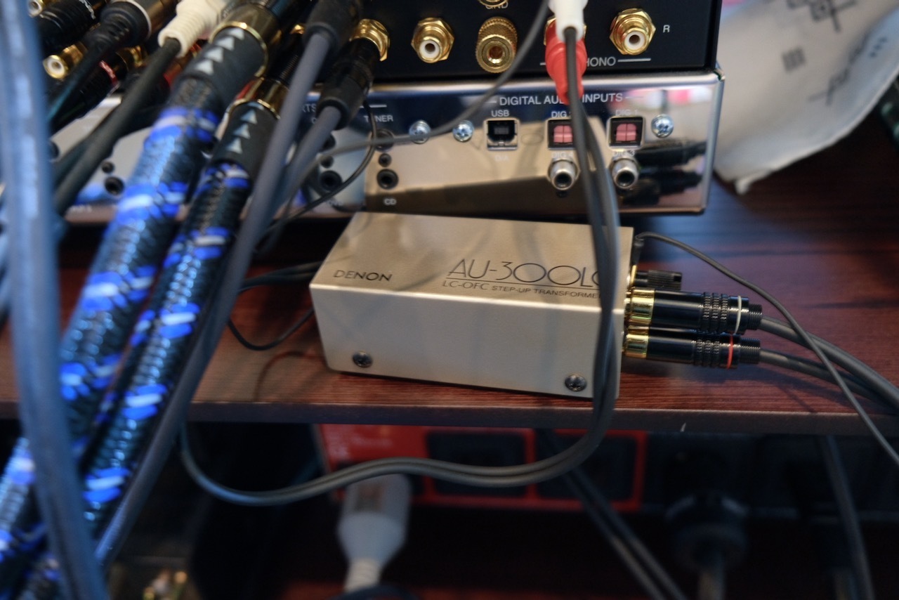 昇圧トランス DENON AU-300LC : G R F memory de クラシック音楽を