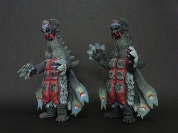 蛾超獣ドラゴリー 発光ver.」エクスプラス 少年リック 大怪獣シリーズ