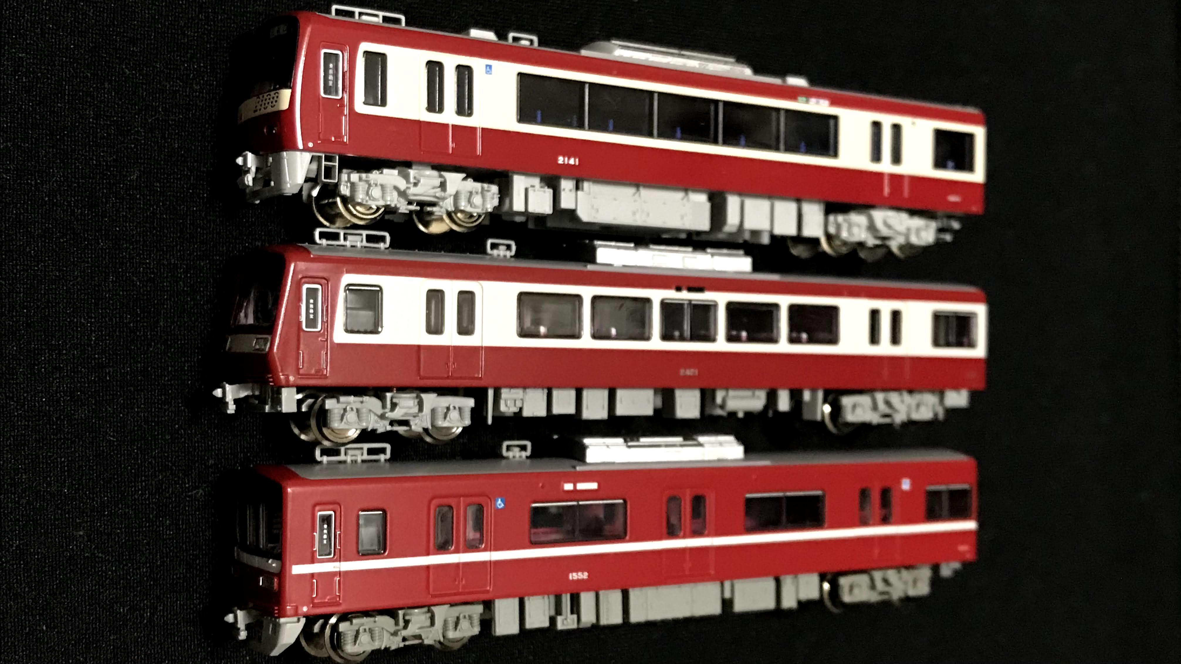 マイクロ京急2000形の色味と台車 : エンゼル・エクスプレス