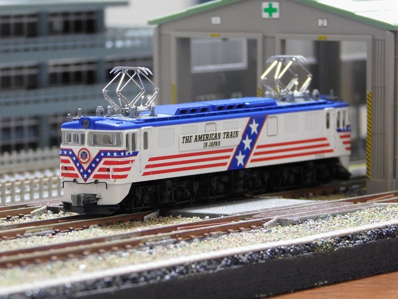 在籍車両】 マイクロ 50系 ＋ KATO EF60 アメリカントレインタイプ