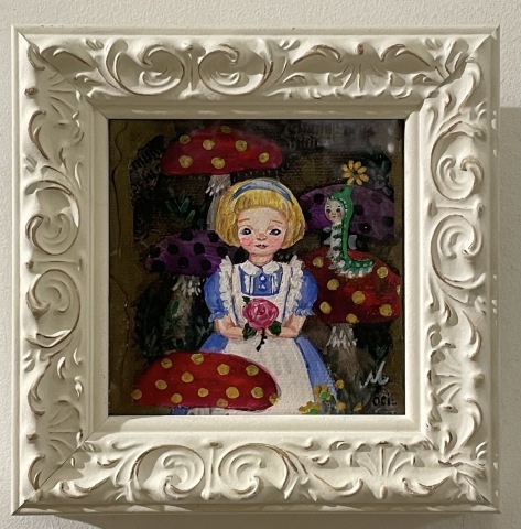 鷹塀三奈さんの絵画 鷹塀三奈さんの絵画 ArtMACHI Museum]参加者 鷹塀