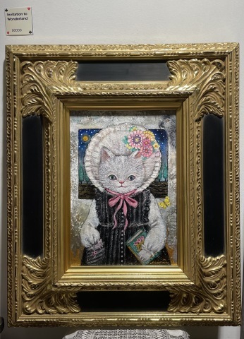 鷹塀三奈さんの絵画 鷹塀三奈さんの絵画 ArtMACHI Museum]参加者 鷹塀