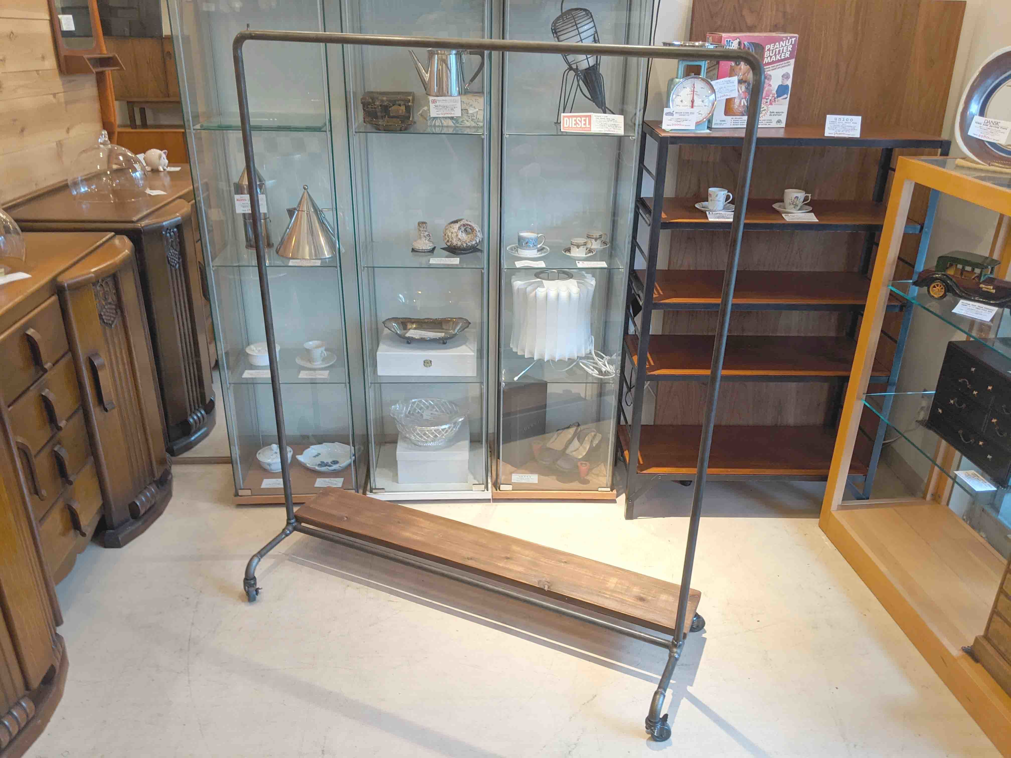 W STANDARD/ダブルスタンダード】アイアン ハンガーラック /IRON