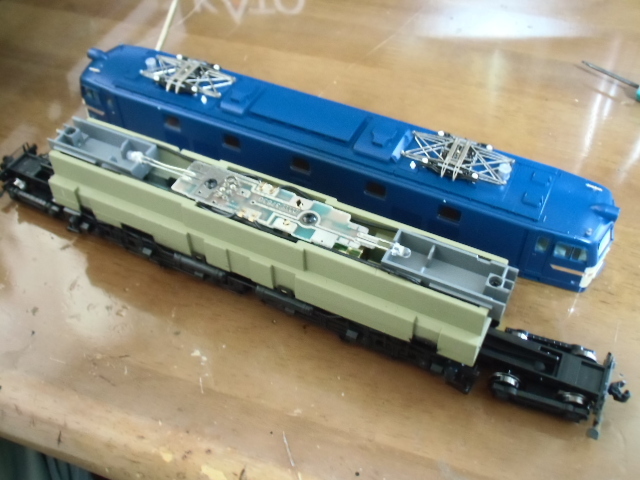 HO 16番 KATO EF58 61号機 加工品 EF58 60 前面大窓 一般使用