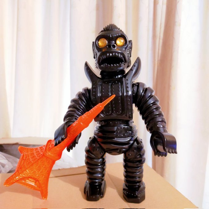 ターゲットアース マシンゴリラ 東京タワー ソフビ フィギュア