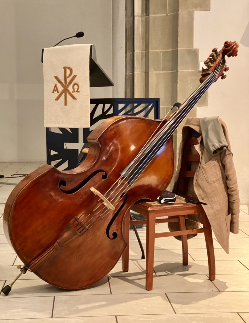 コントラバス弦（ベルカント） G,D,A,E線4本セット 中古品 コントラバス