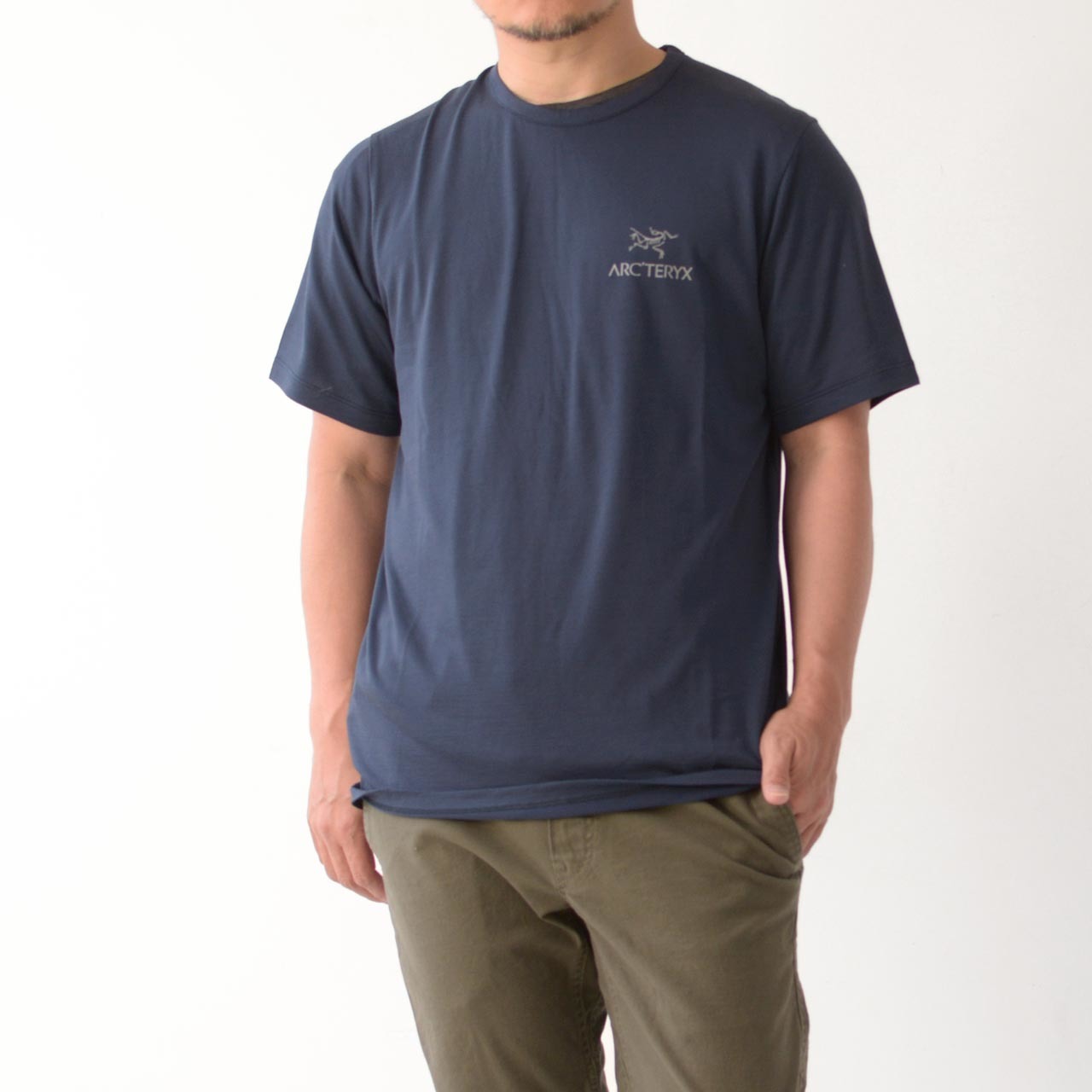 ARC'TERYX [アークテリクス正規代理店] M Arc Logo Emblem SS Wool Tee