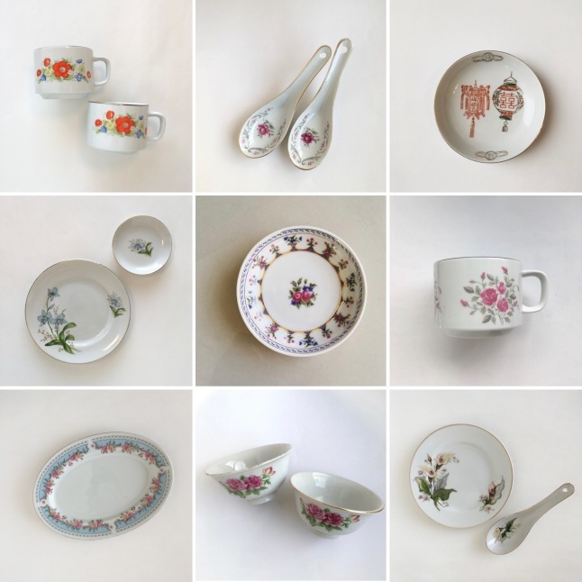 台湾の古いものたち「オールド大同」（大同磁器の食器） : そこはか