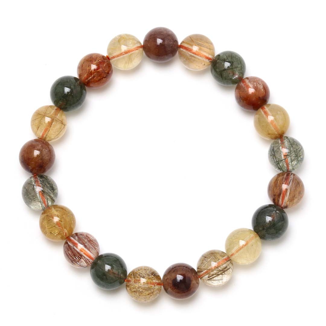 大玉のミックスルチルクオーツ！綺麗！ 大玉のミックスルチルクオーツ