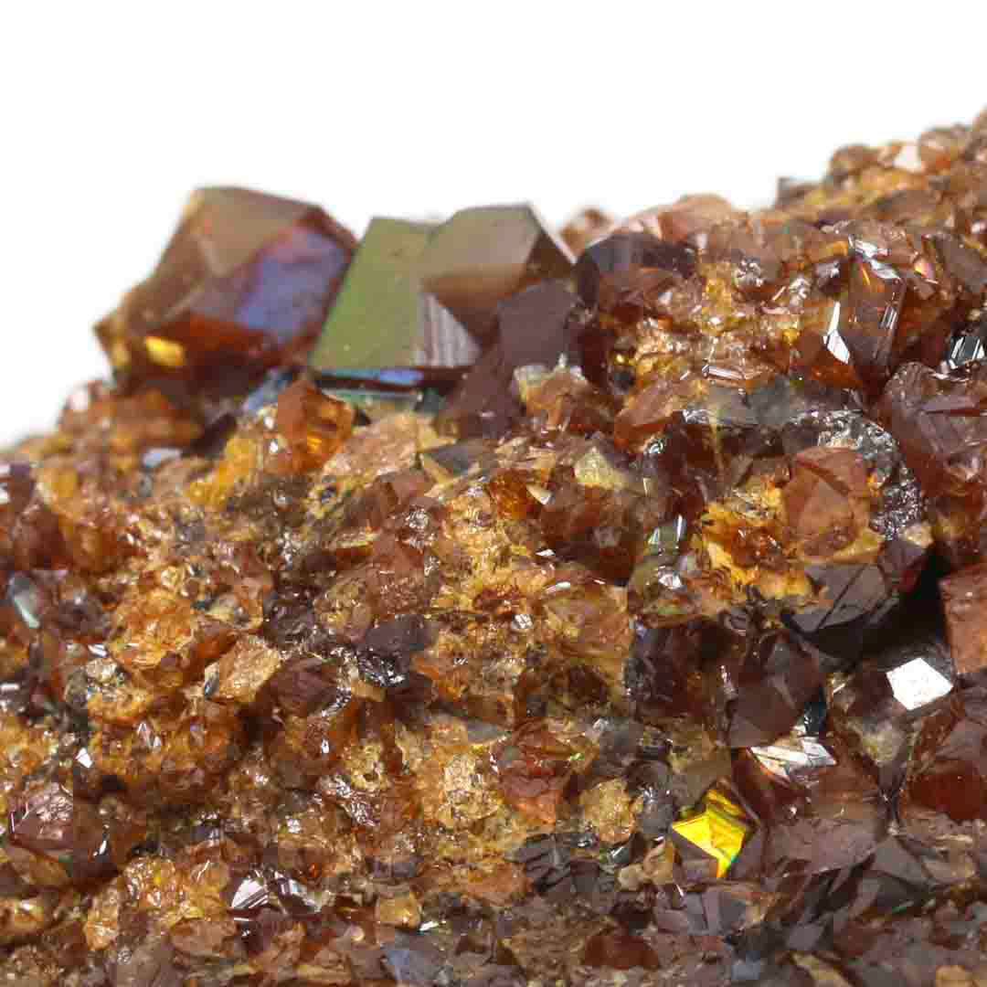 奈良県産レインボーガーネット原石 - 石の音ブログ