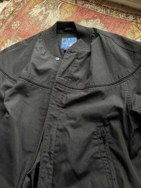 90s TOWNCRAFT タウンクラフト ダービー ジャケット 黒 M カップ