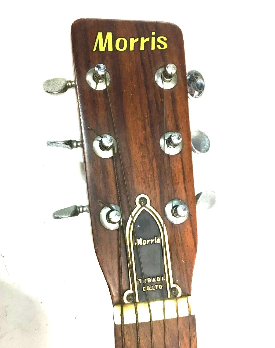 Morris.FD-18インレイちびロゴ1971年製。 Morris.FD-18インレイちび