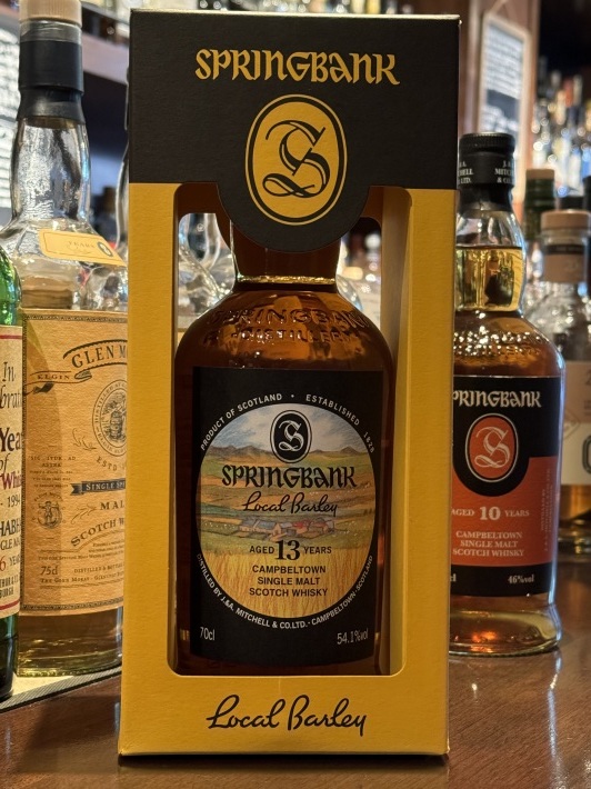 スプリングバンク ローカルバーレイ Springbank Local Barley 8年 2025