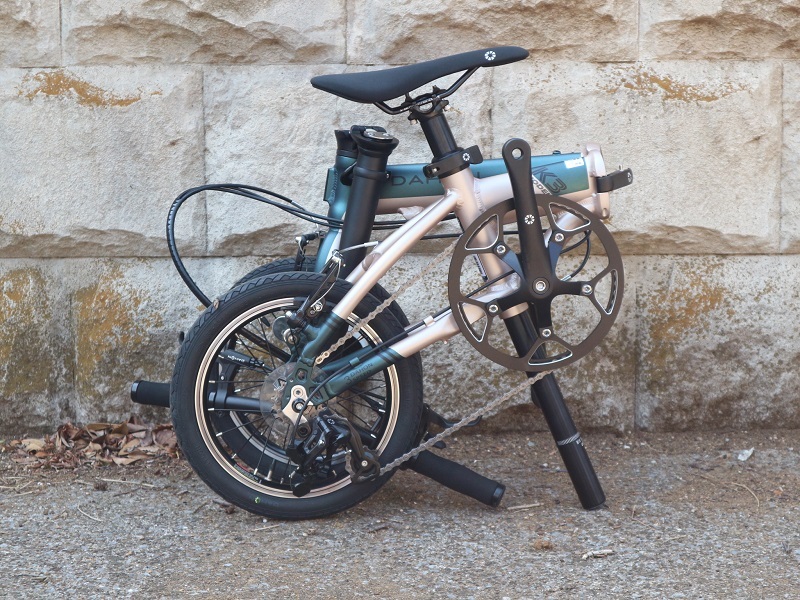 DAHON K3 カスタム ピーコックブルー DAHON K3 ピーコックブルー