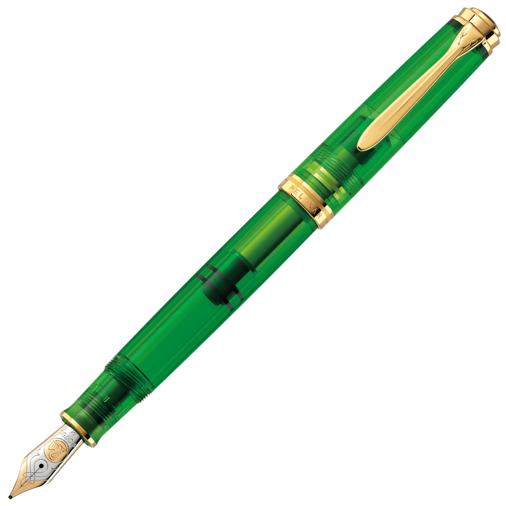 Pelikan Souveran M800 Green Demonstrator Fountain Pen
