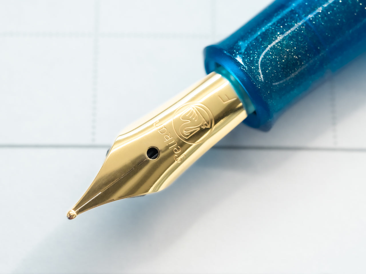 ペリカン クラシック M200 ゴールデンラピス 万年筆 【特別生産品