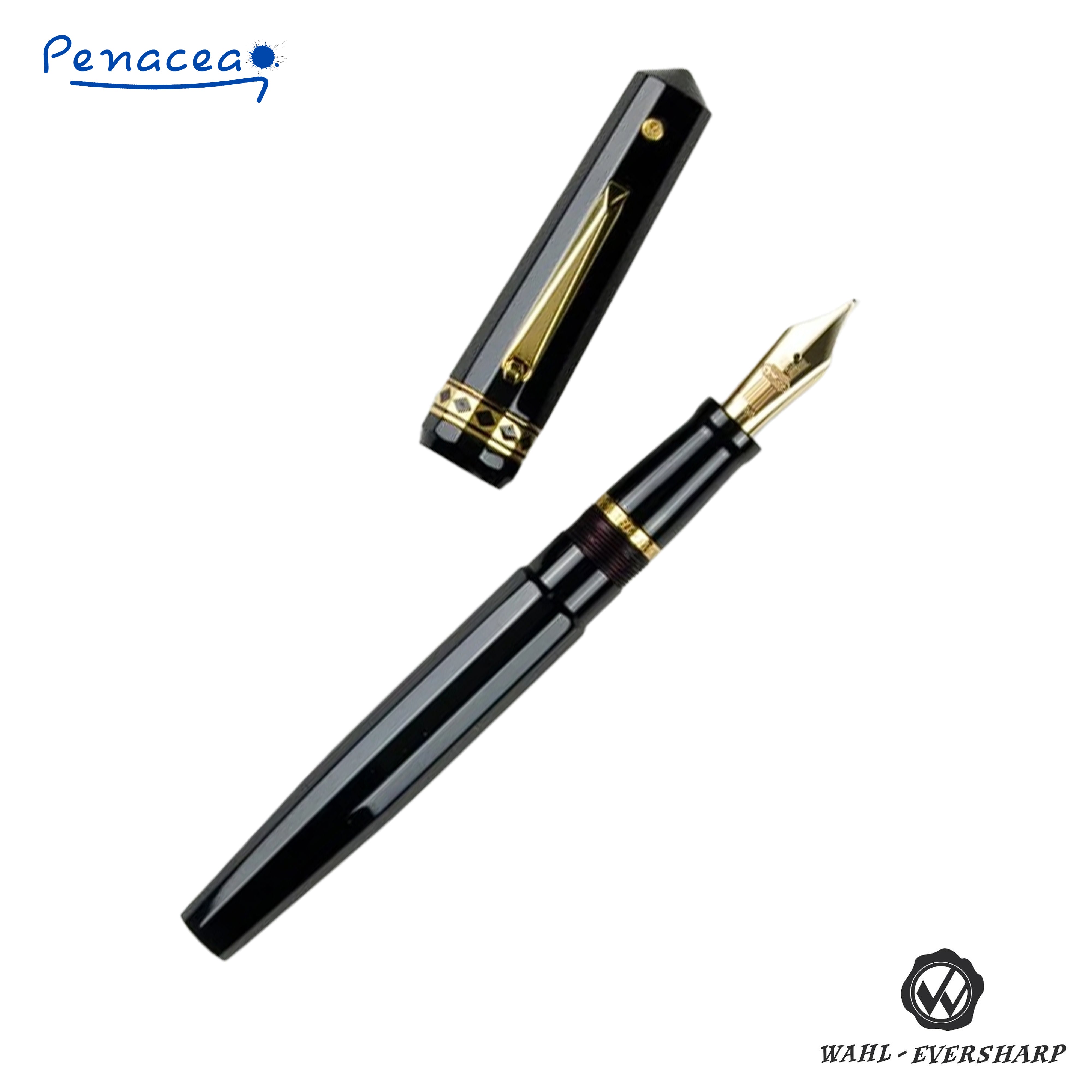 WAHL EVERSHARP MODERN DORIC JET BLACK FOUNTAIN PEN – Penacea