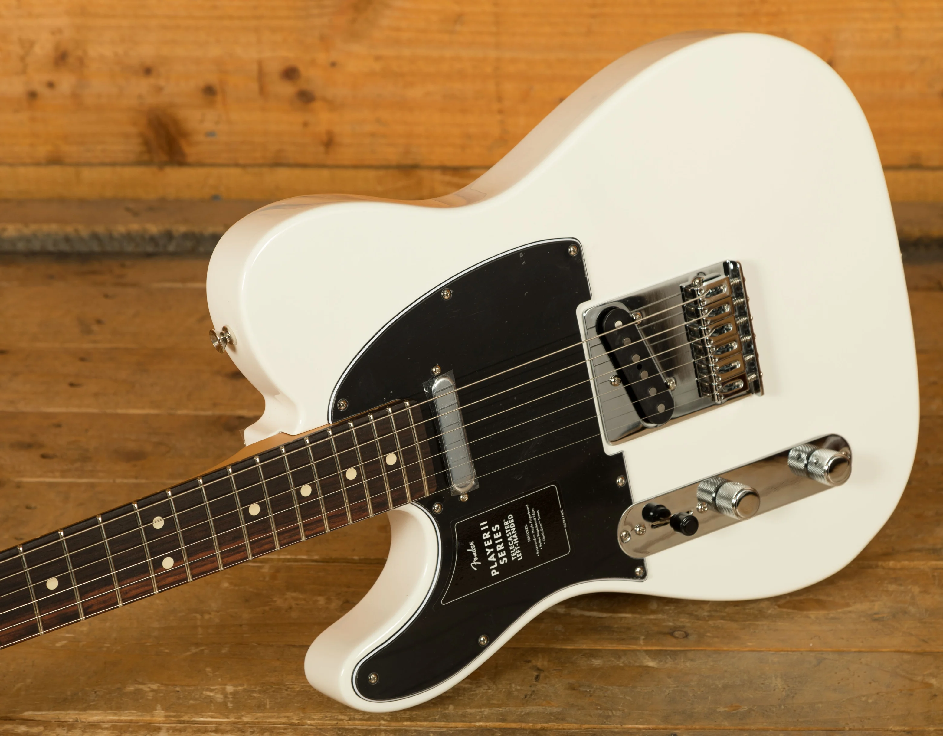 Fender Player II Telecaster Left-Handed - Rosewood - Polar White